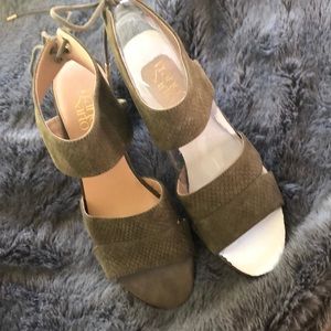 Franco Sarto New without tags sage sandals
